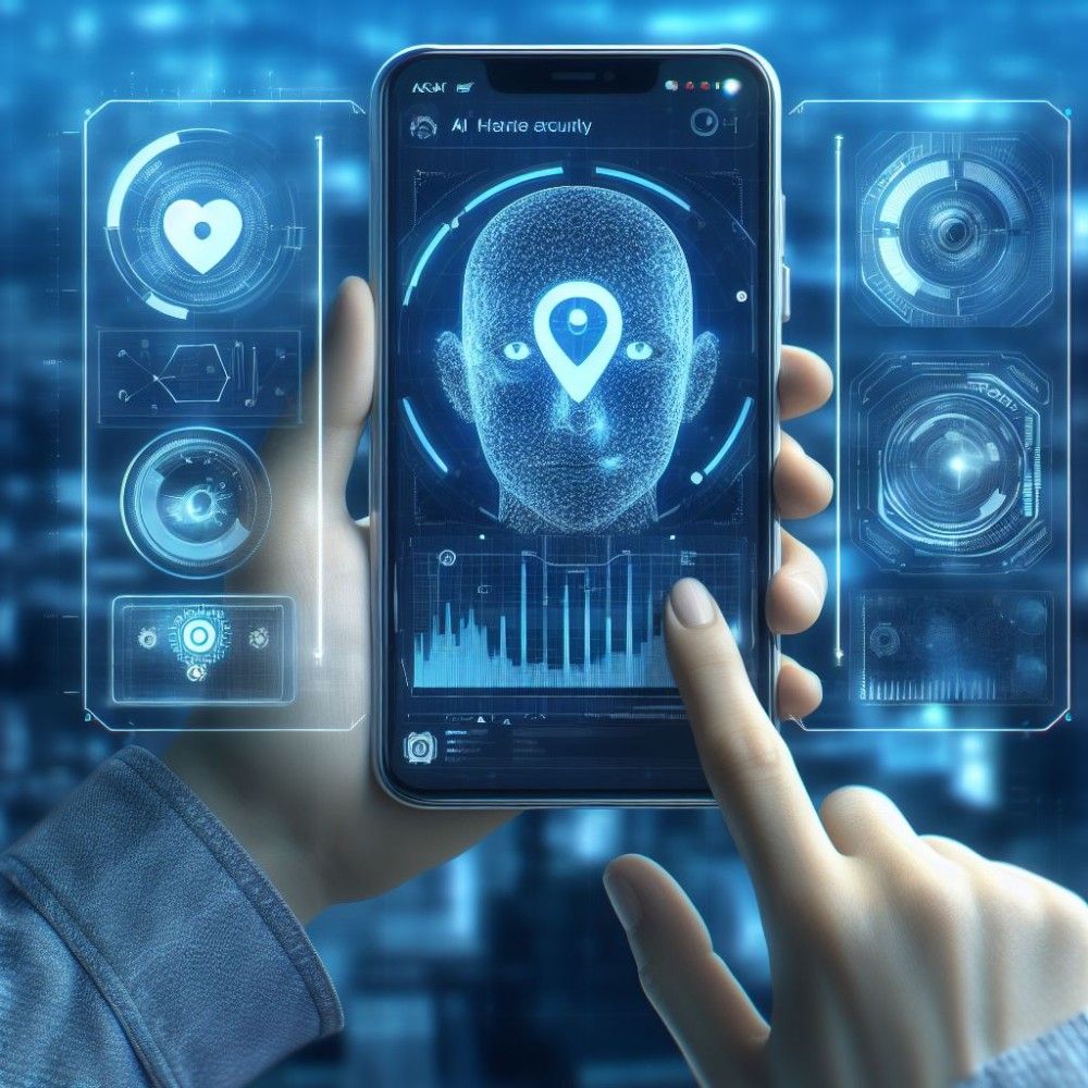 Příklad kreativa — AI appka — vygenerováno v Bingu