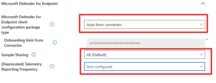 Microsoft Defender for Endpoint — client configuration package + Sample Sharing
